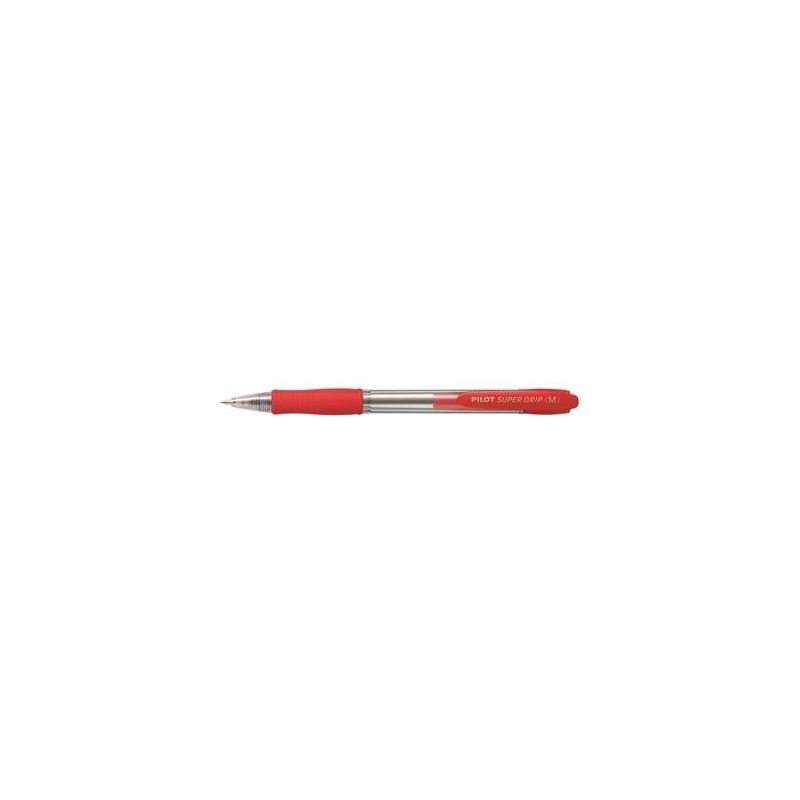 Kulspetspenna 12/fp Pilot Supergrip röd medium