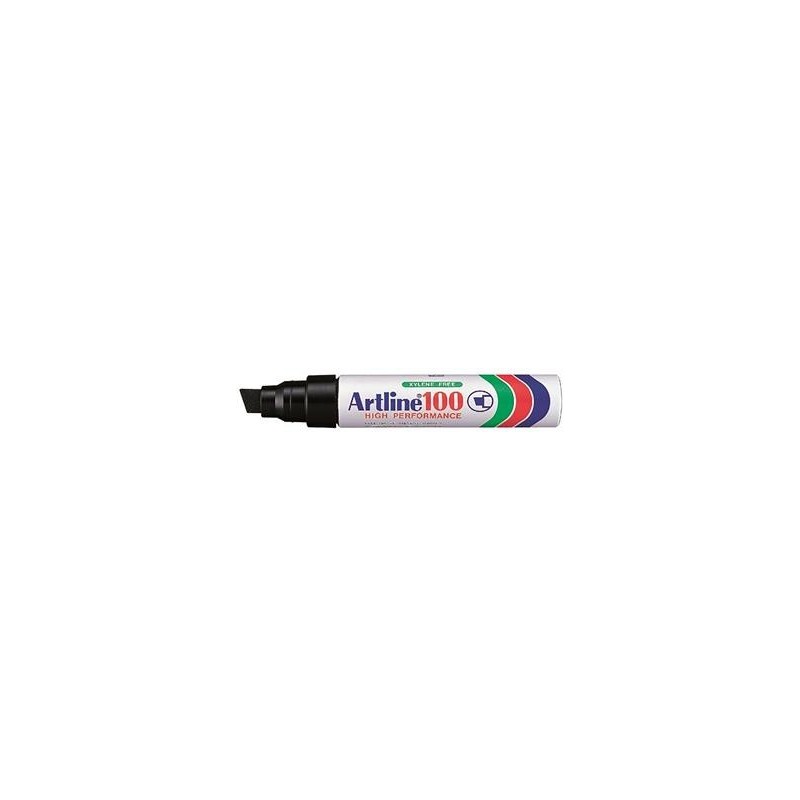 Märkpenna Artline 100 svart extrabred 6/fp