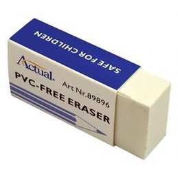 Radergummi Actual PVC fritt...