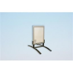 Gatuställ Alu-fjäder Basic aluminium 50 x 70 cm