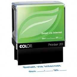 Stämpel Colop Green Line 20/L betald via