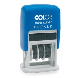 Stämpel Colop S160 betald Datum