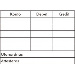Stämpel Colop EOS Kontering...