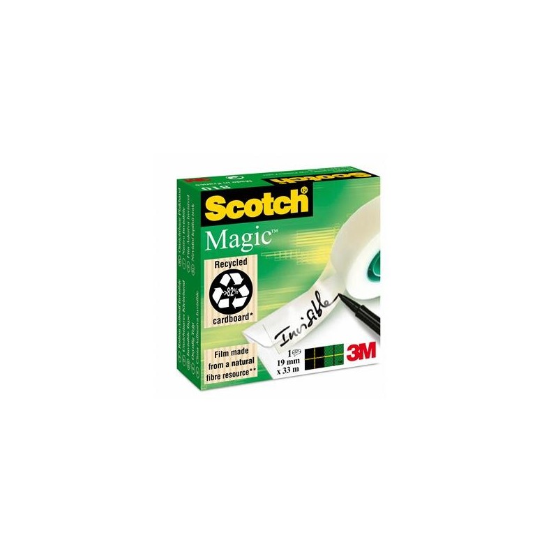 Dokumenttejp Scotch Magic 810 19mm x 33m
