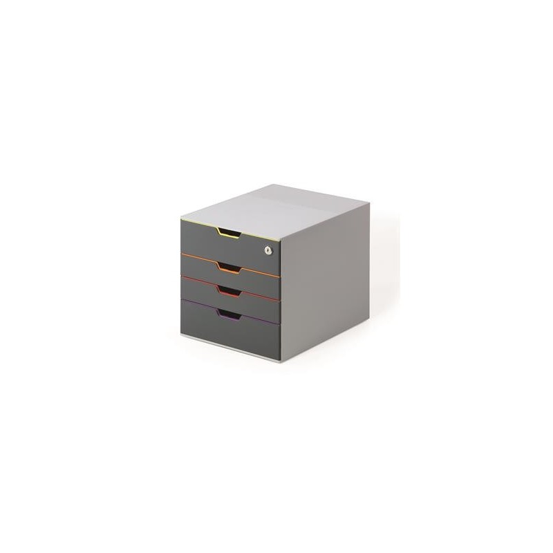 Blankettbox Durable Varicolor SAFE grå A4