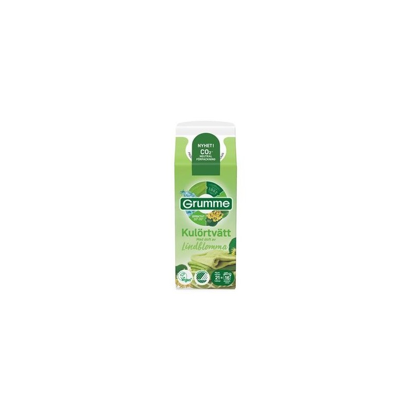 Tvättmedel Grumme Flytande Kulörtvätt Lindblomma 750ml