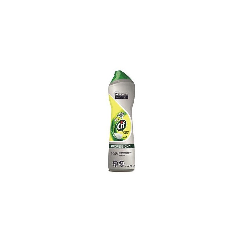 Skurcreme Cif Professional Cream Citron 750ml 8 st/fp