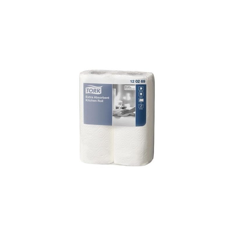Hushållspapper Tork Premium Extra Plus 2-lg vit 15m 24 rlr/fp
