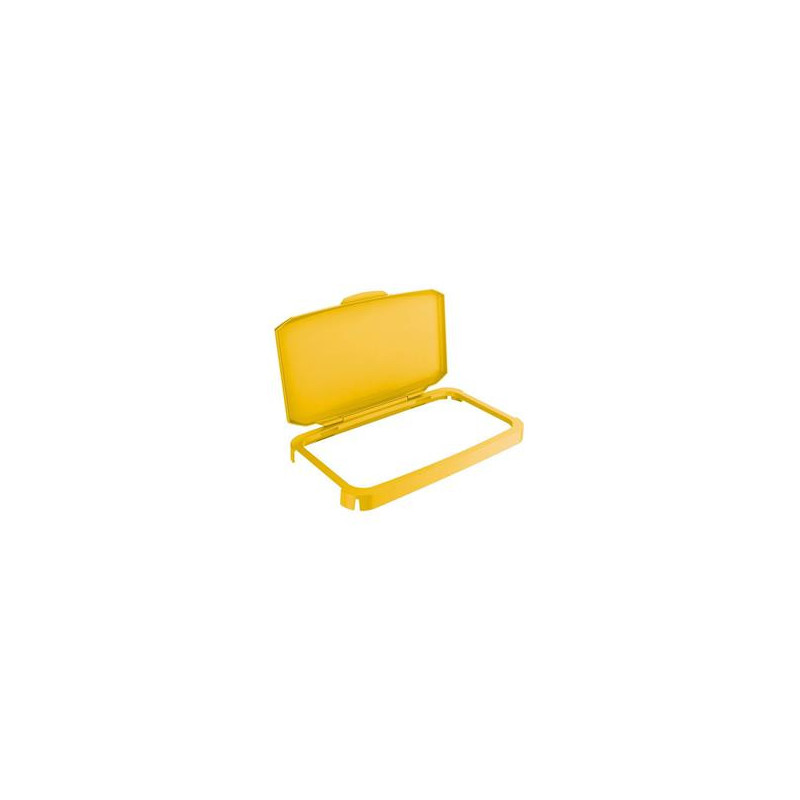 Papperstunnelock Durable Durabin 60 fällbart gul