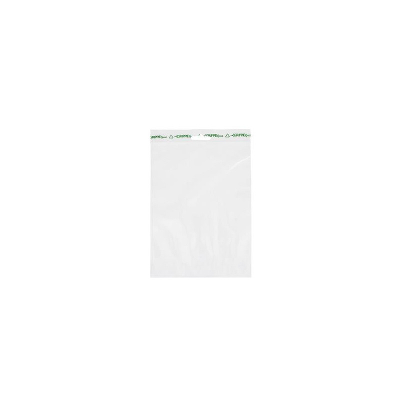 Blixtlåspåse 100 st/fp Green 50my Utan Skrivfält 120x180xmm