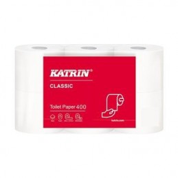 Toalettpapper Katrin Toalett 400 Classic 42 rlr/fp 2-lg Vit 48m