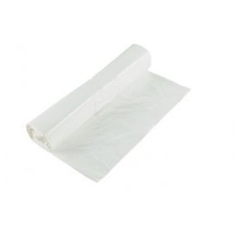 Soppåse 100 liter Basko 60 LLD 100L 35my Vit 870x850mm 15 st/fp 15 rlr/krt