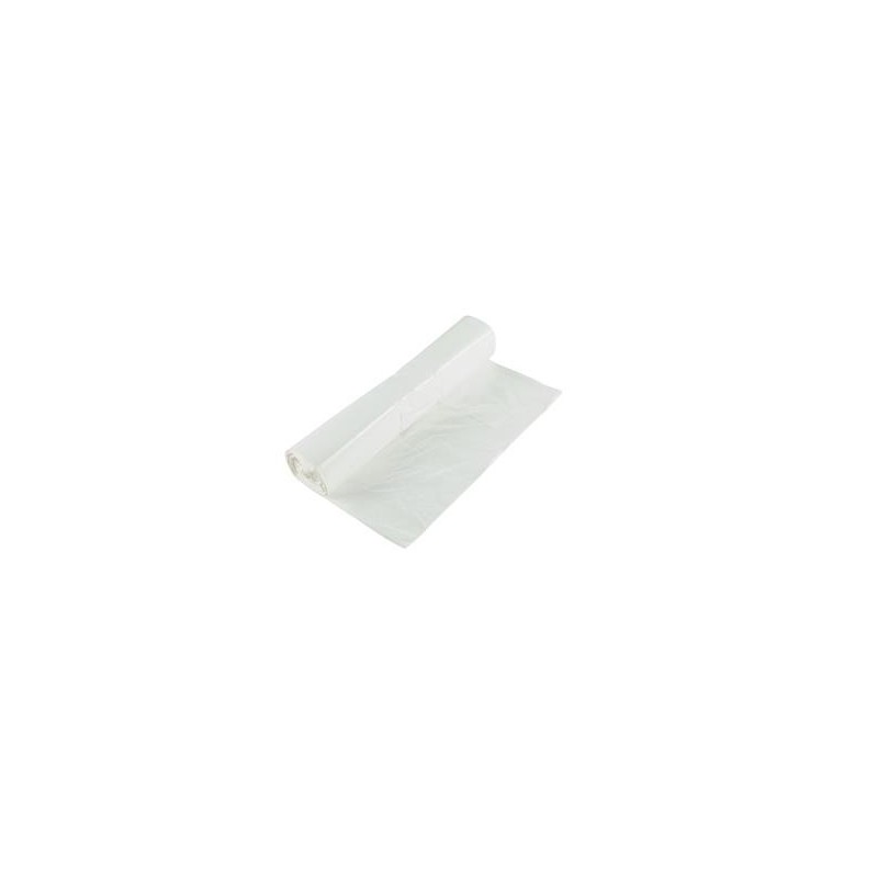 Soppåse 100 liter Basko 60 LLD 100L 35my Vit 870x850mm 15 st/fp 15 rlr/krt
