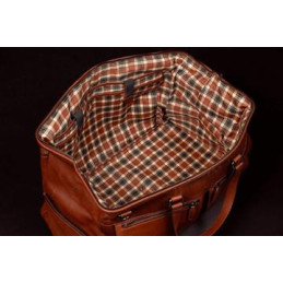 Weekendbag Portofino Skinn Cognac