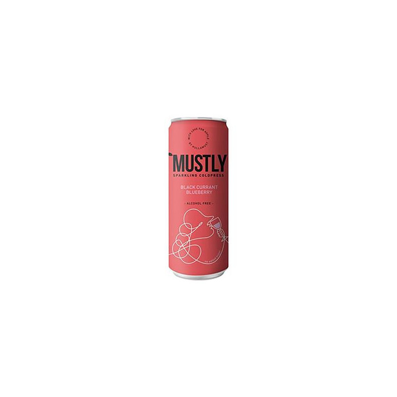 Dryck Mustly Blåbär ink pant 33cl