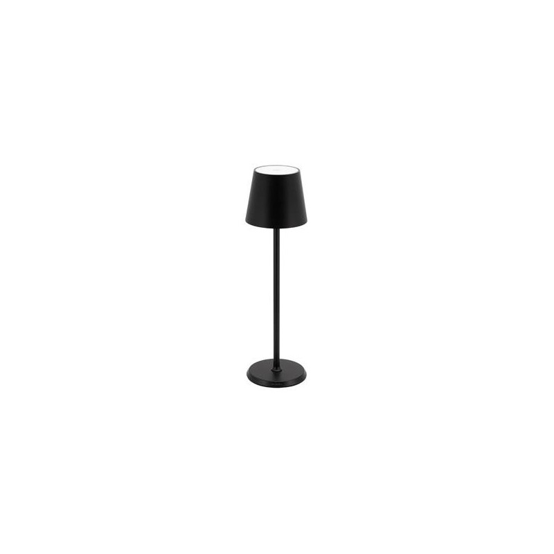 Bordslampa LED Securit Feline Svart