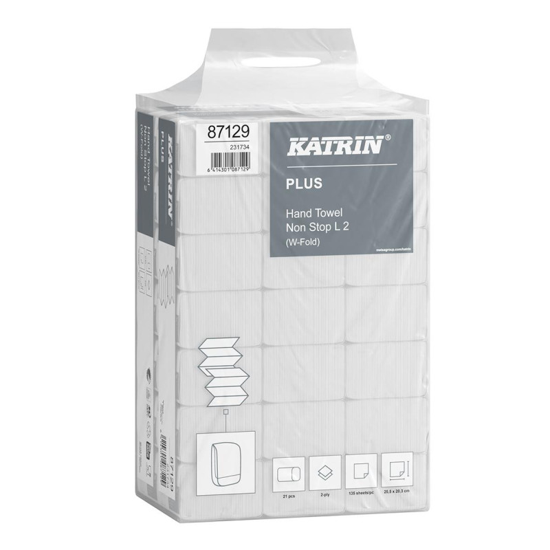 Pappershandduk Katrin W Non Stop L Plus 2100/fp