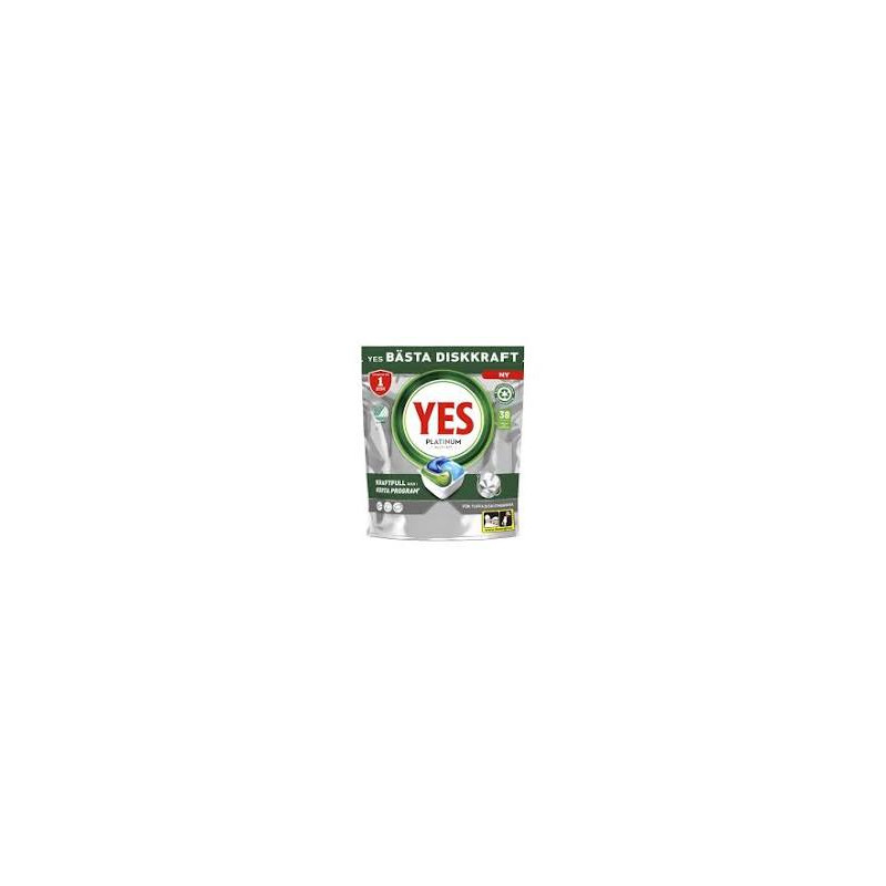 Maskindiskmedel Yes Platinum 38/fp