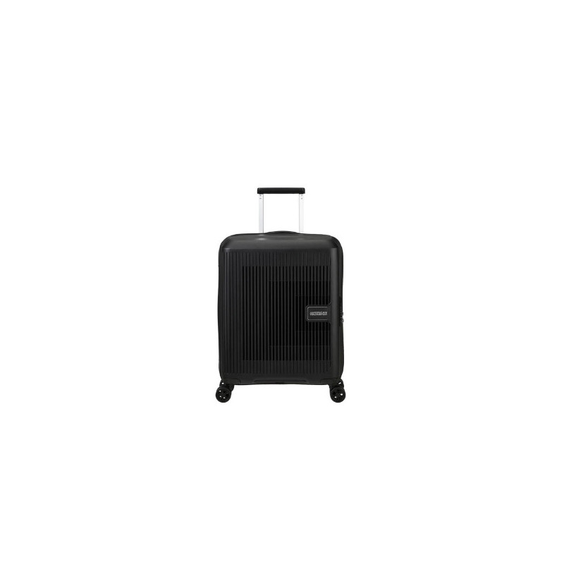 Kabinväska American Tourister Aerostep Spinner 55cm Svart