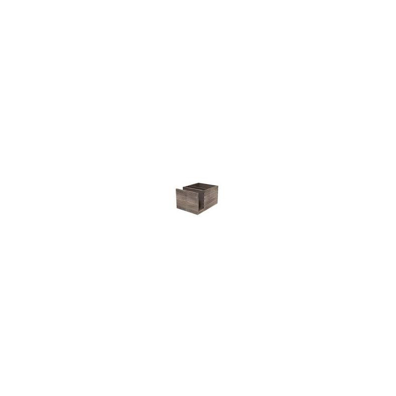 Besticklåda ek 16 x 12 x 22 cm