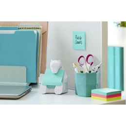 Hållare Post-It Isbjörn Inkl 1 Super Sticky Z-block 76x76mm