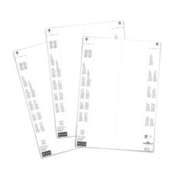 Etikettark 20 st/fp Durable Till Etiketthållare Vit 297x74mm