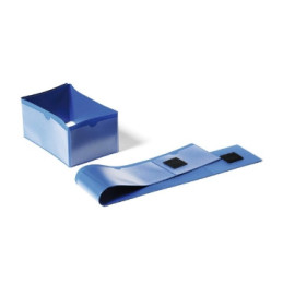 Pallfotsficka 50 st/fp Durable Blå 145x75mm