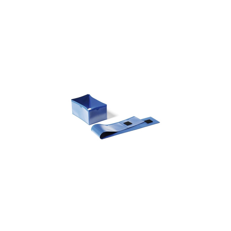 Pallfotsficka 50 st/fp Durable Blå 145x75mm