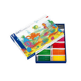 Tuschpenna Staedtler Noris 340 Jumbo 12 färger 144 st/fp
