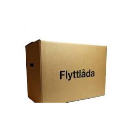 Flyttlåda Brun 580x330x420mm 10 st/fp