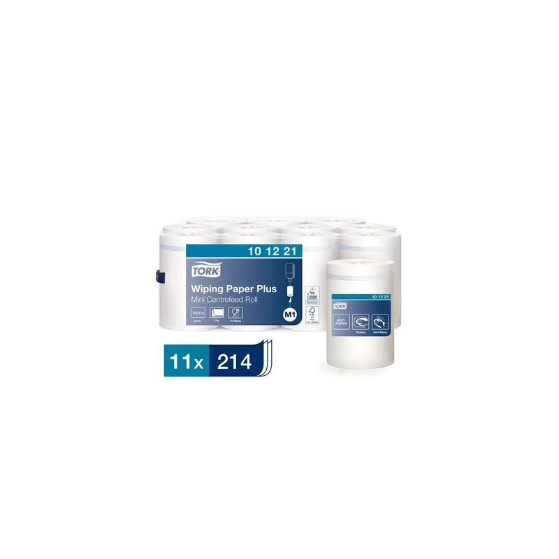 Torkrulle 11/fp Tork M1 Advanced Plus 2-lag vit 215mm x 75m