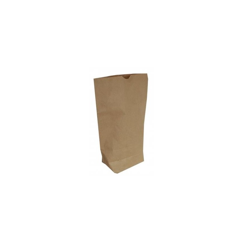 Papperspåse Kanister 500/krt 3 kg Brun 225x375mm