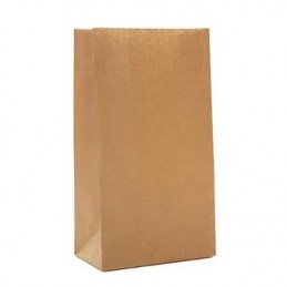 Papperspåse 250/fp SOS Fodrad Brun 180x110x385mm 5kg