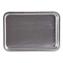 Bricka Aluminium 330x240x27mm