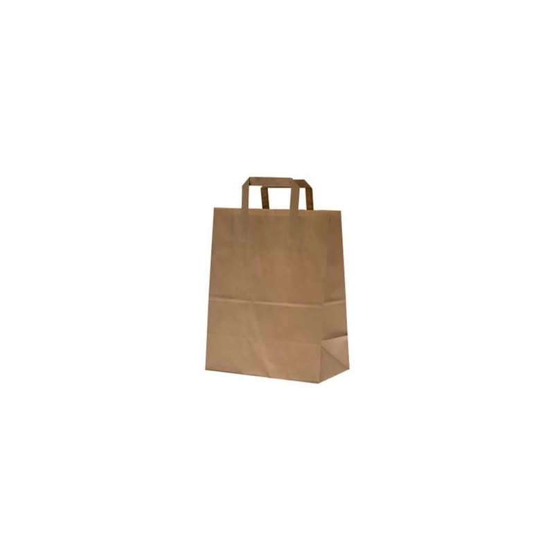 Bärkasse Papp 225/krt Platta Handtag Brun 320x170x430mm 30L