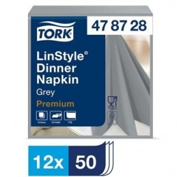 Servett Tork LinStyle Grå...