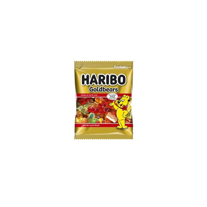 Godis Haribo Guldbjörnar 80g