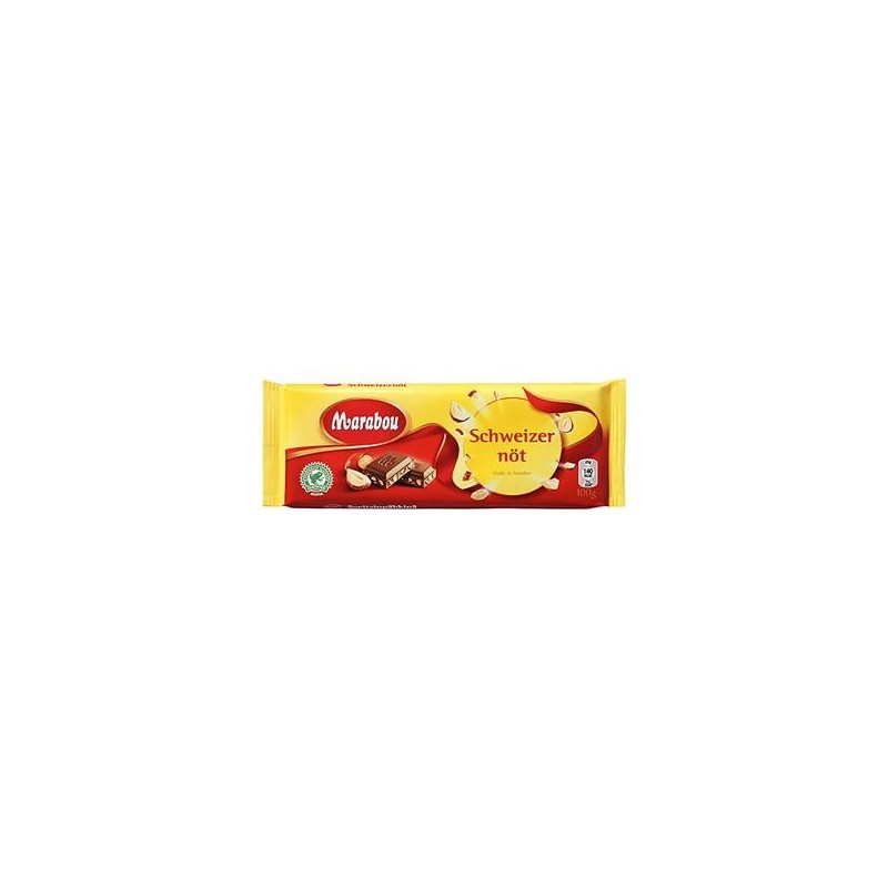 Choklad Marabou Schweizernöt 100g