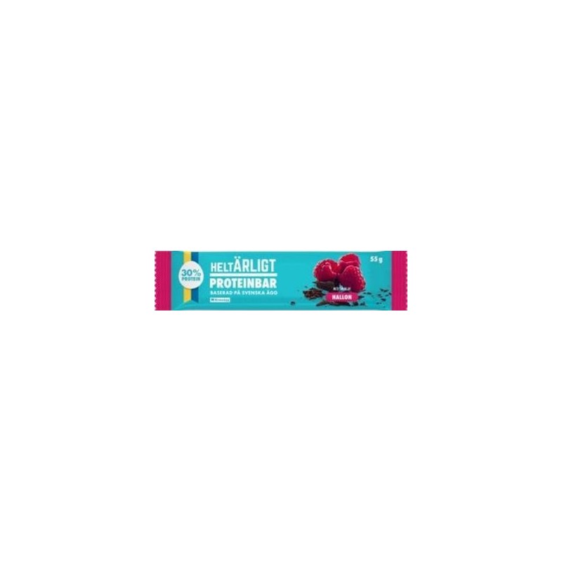 Proteinbar Helt Ärligt Hallon 55 g
