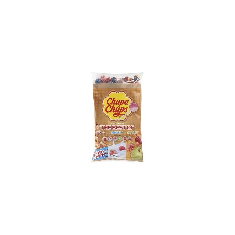 Godis 120/fp Chupa Chups Klubbor Best Of Bags 12g