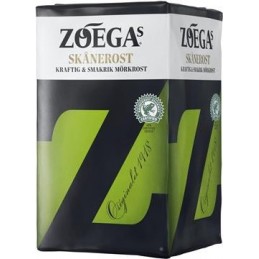 Kaffe Zoégas 12/flak Skånerost Brygg 450g 12/flak
