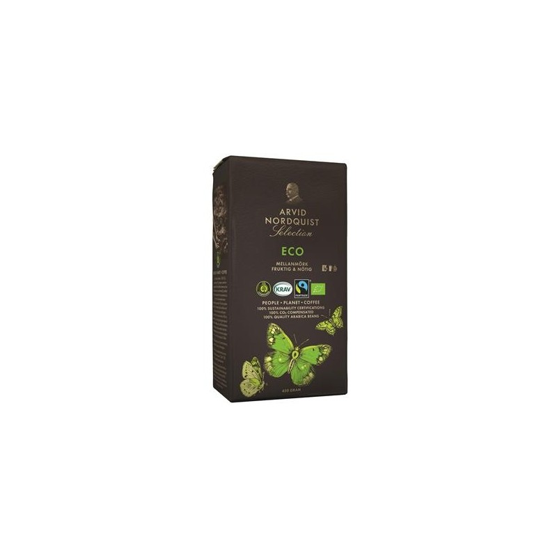 Kaffe Arvid Nordquist 12/flak Eco Brygg 450g