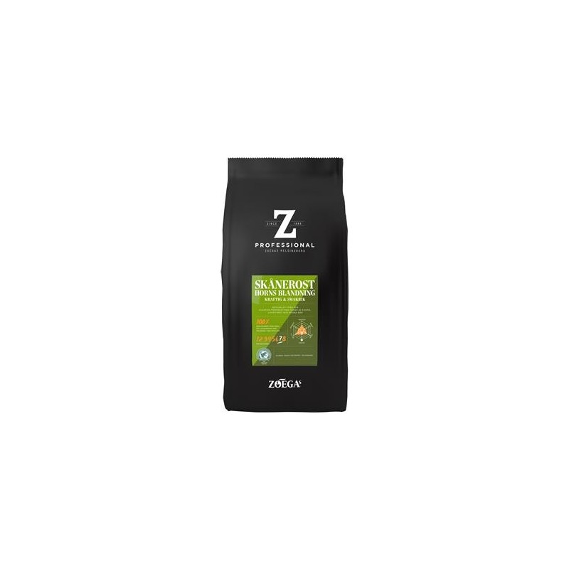 Kaffe Zoégas 8/fp Skånerost Hela Bönor 750g